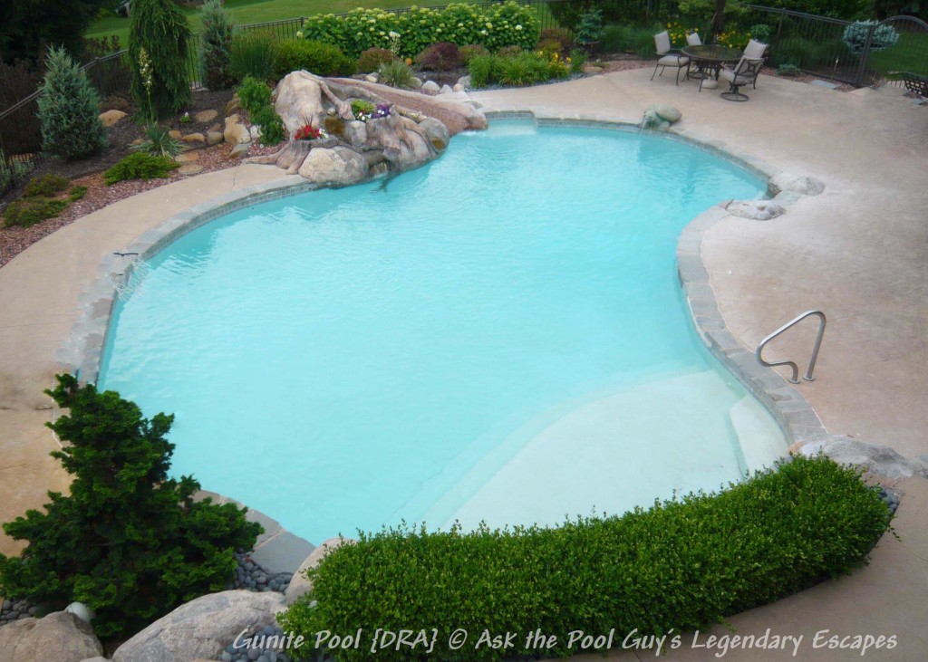 GUNITE PLASTER POOL {DRA}