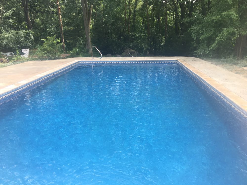 vinyl pool coping replacement