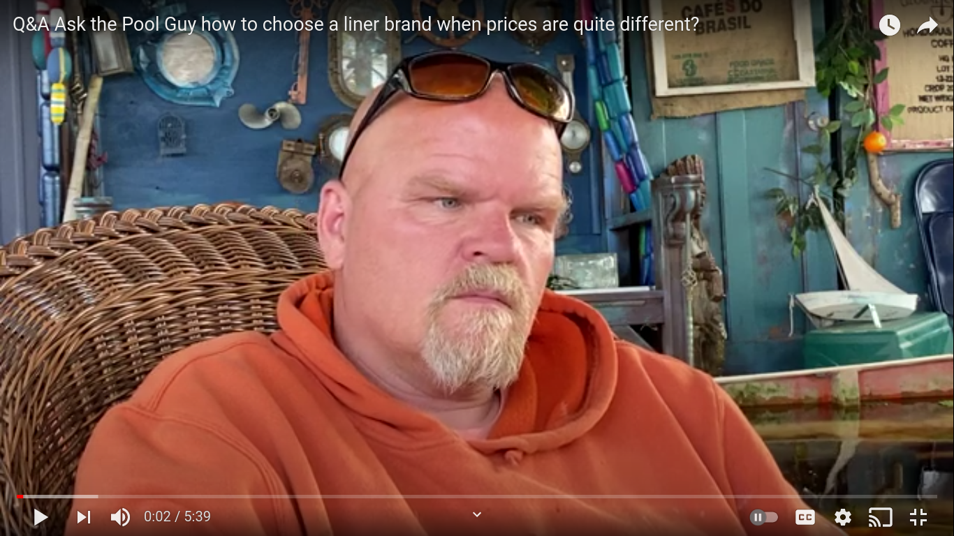 Salt Pool Guys Choosing a Pool Liner Brand – Ask the Pool Guy